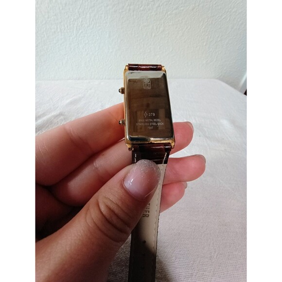 Jules Jurgensen Dual Time Quartz Watch – Vintage Gold Tone – Japan Movement - Picture 6 of 9